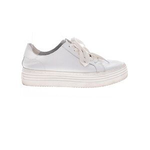Crown Vintage White Platform Sneakers